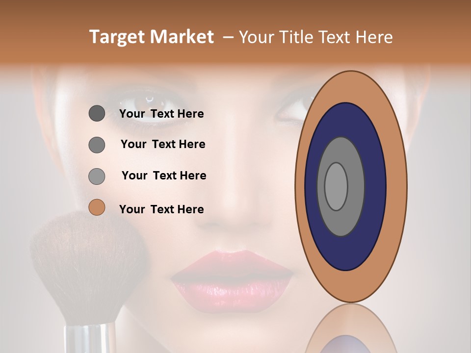 Shiny Closeup Applying PowerPoint Template