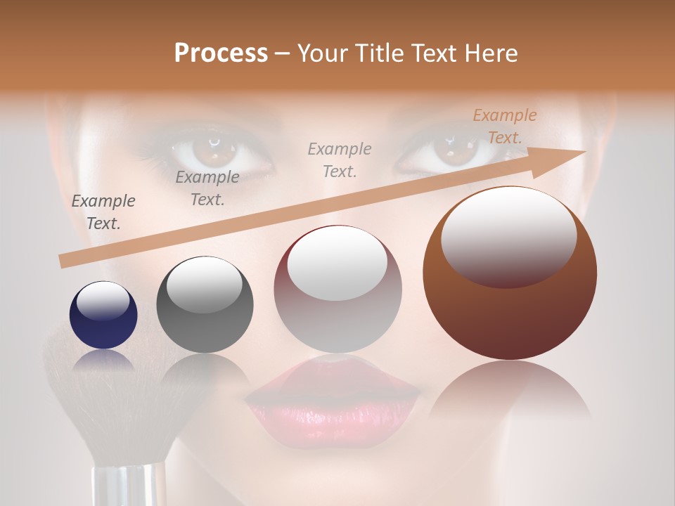 Shiny Closeup Applying PowerPoint Template
