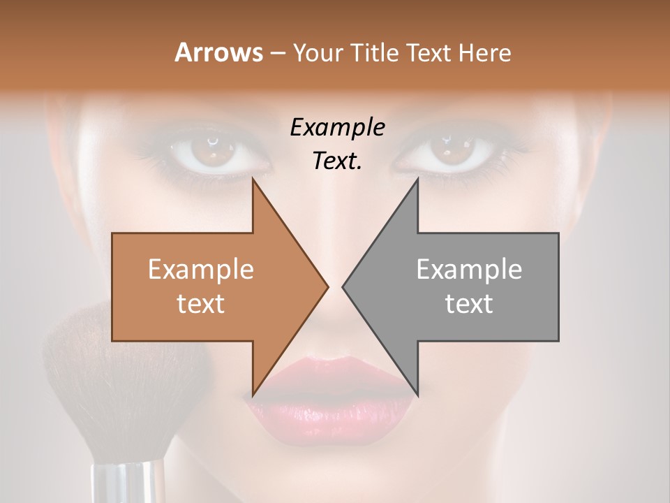 Shiny Closeup Applying PowerPoint Template