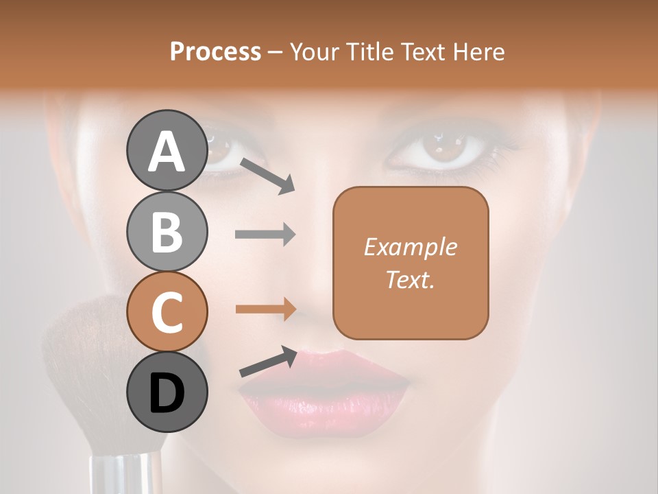 Shiny Closeup Applying PowerPoint Template