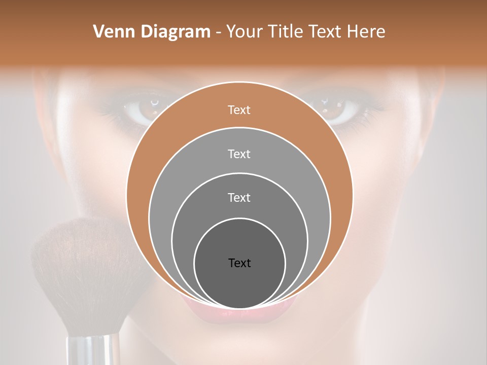 Shiny Closeup Applying PowerPoint Template