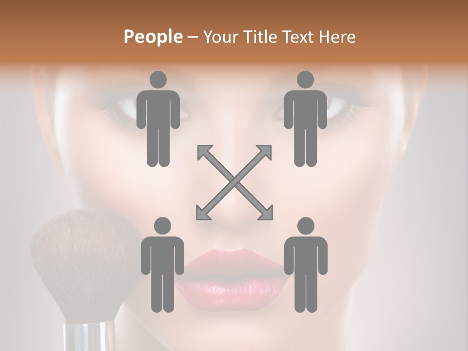 Shiny Closeup Applying PowerPoint Template