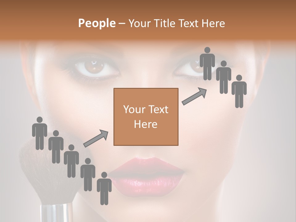Shiny Closeup Applying PowerPoint Template