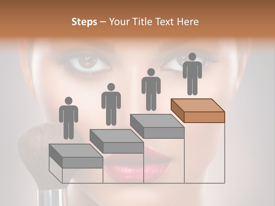 Shiny Closeup Applying PowerPoint Template