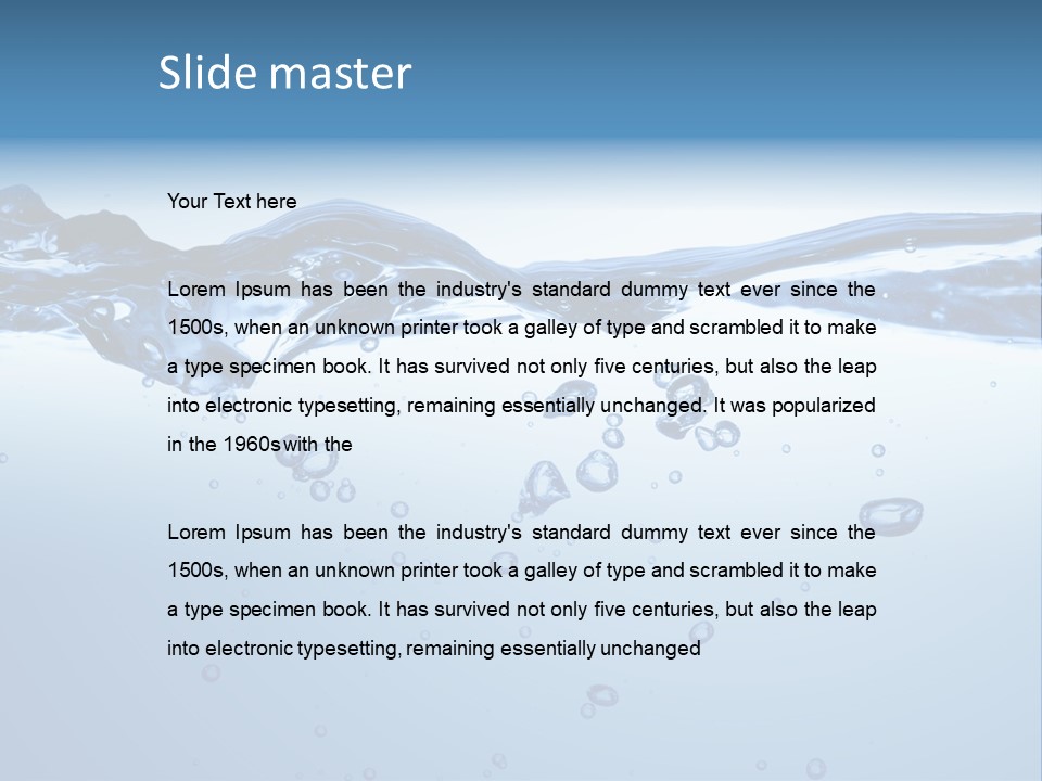 Banner Wave Dynamic PowerPoint Template