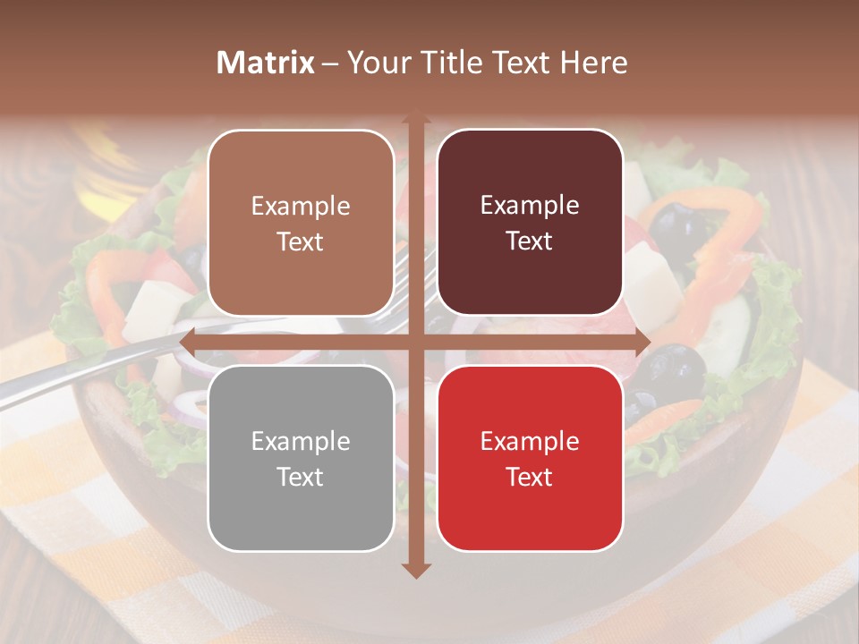 Healthy Nobody Objects PowerPoint Template