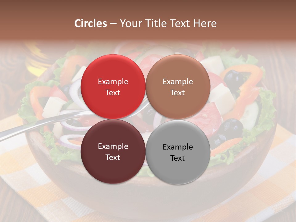 Healthy Nobody Objects PowerPoint Template