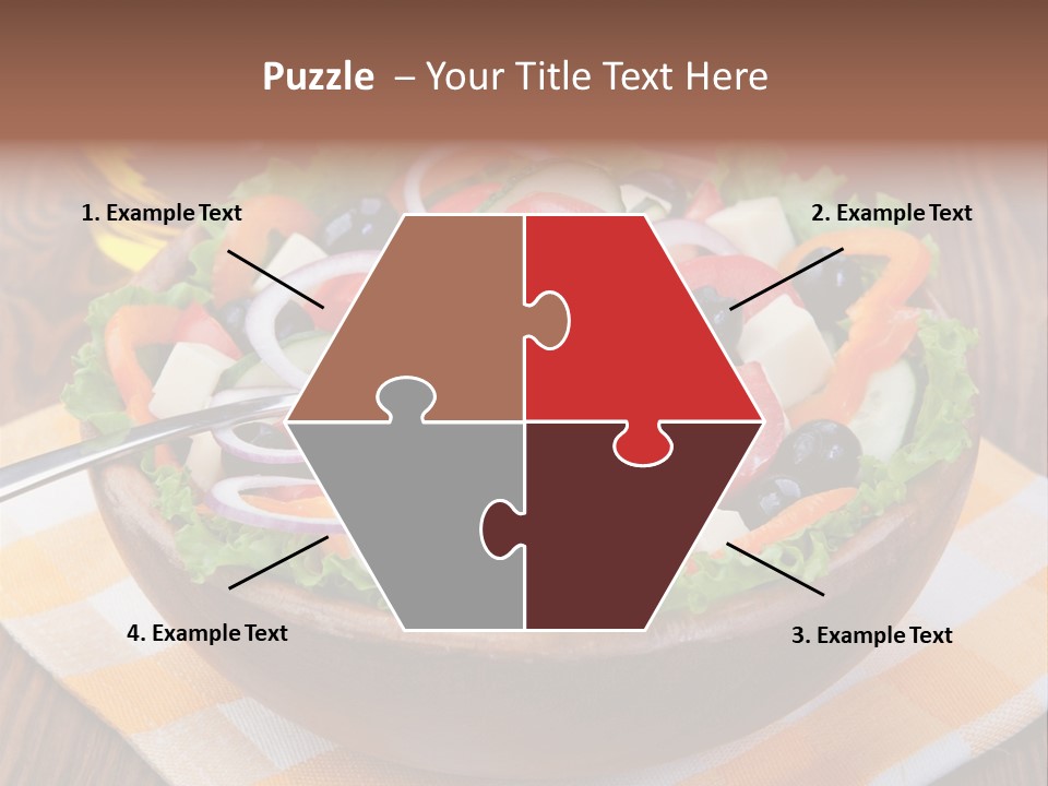 Healthy Nobody Objects PowerPoint Template