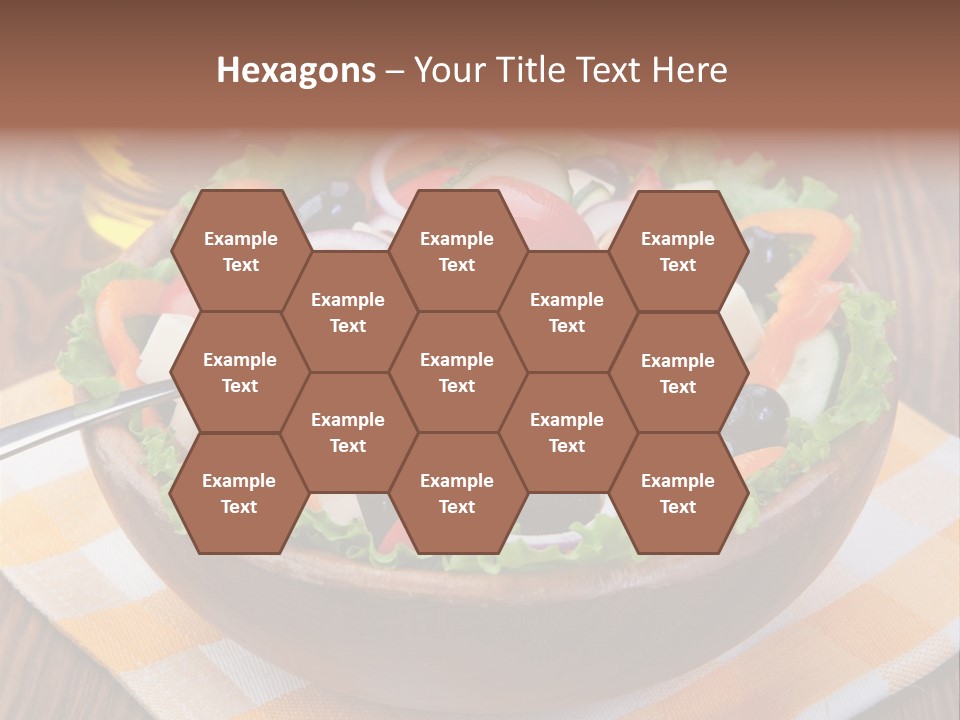 Healthy Nobody Objects PowerPoint Template