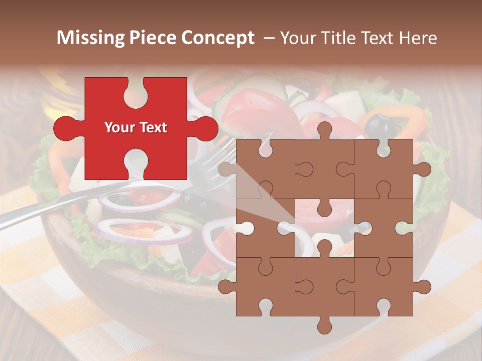 Healthy Nobody Objects PowerPoint Template