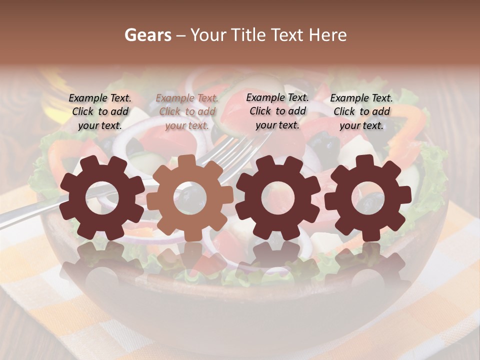 Healthy Nobody Objects PowerPoint Template