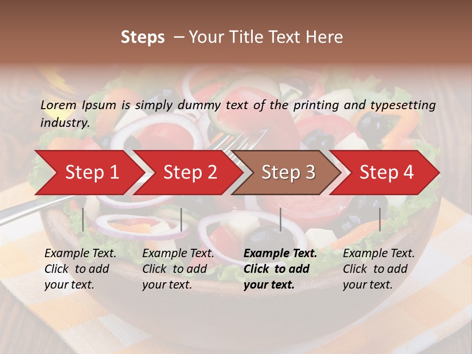 Healthy Nobody Objects PowerPoint Template