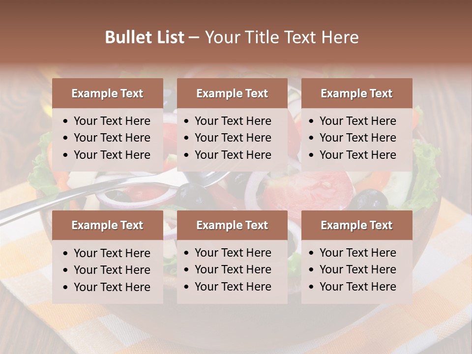 Healthy Nobody Objects PowerPoint Template