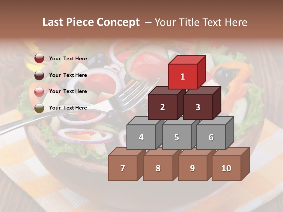 Healthy Nobody Objects PowerPoint Template