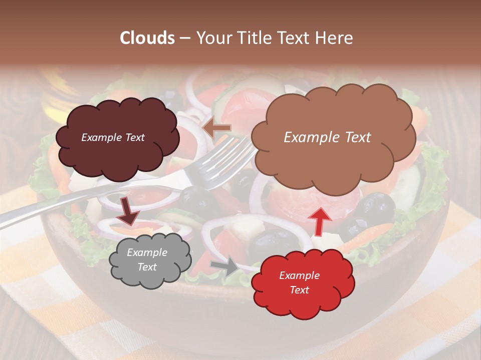 Healthy Nobody Objects PowerPoint Template