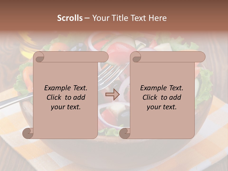 Healthy Nobody Objects PowerPoint Template