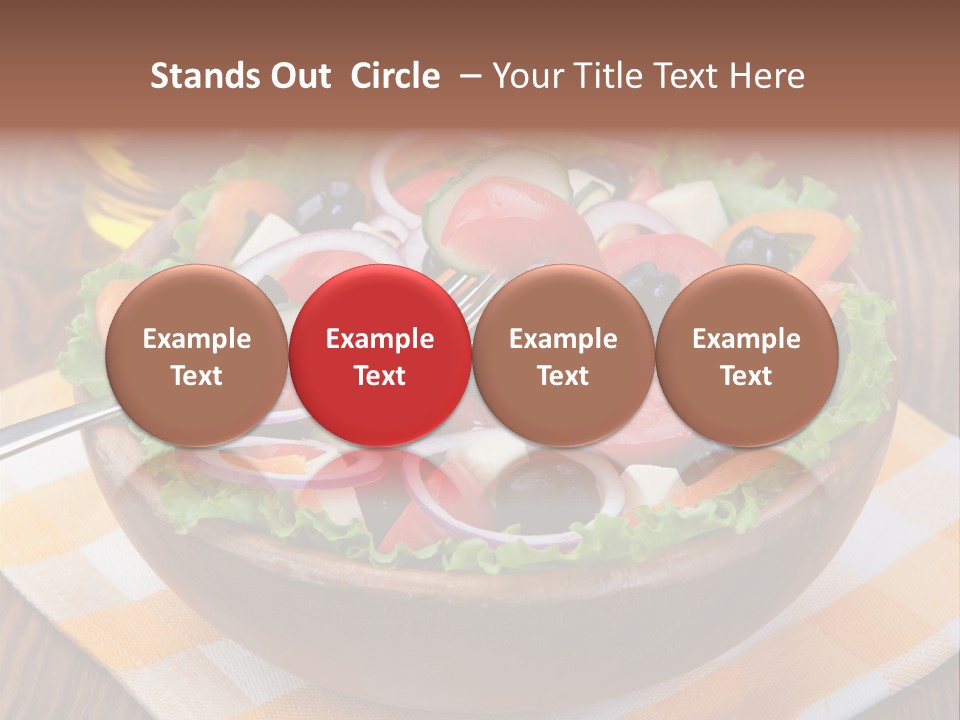 Healthy Nobody Objects PowerPoint Template