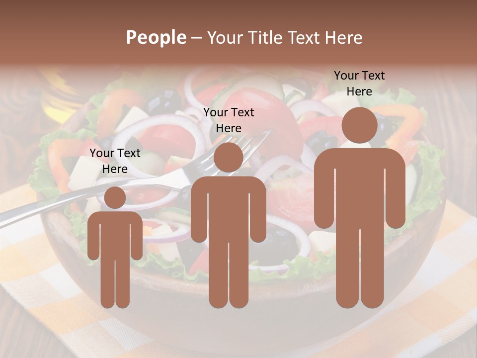 Healthy Nobody Objects PowerPoint Template