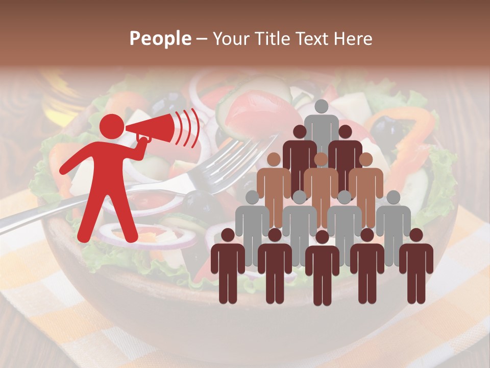 Healthy Nobody Objects PowerPoint Template