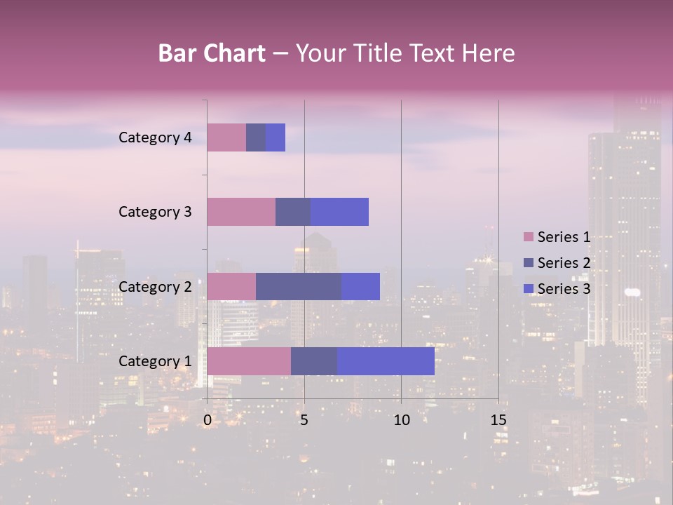 Public Building Street Light Travel Destinations PowerPoint Template