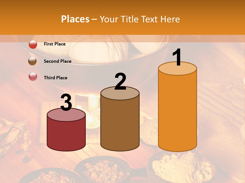 Candle Wellbeing Spa PowerPoint Template