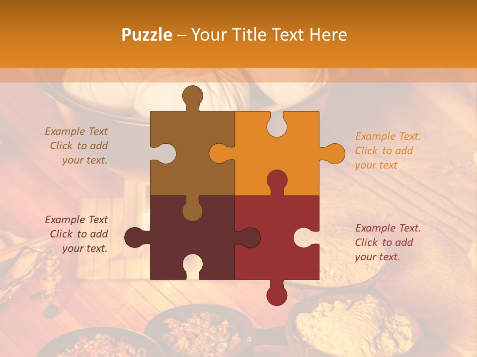 Candle Wellbeing Spa PowerPoint Template