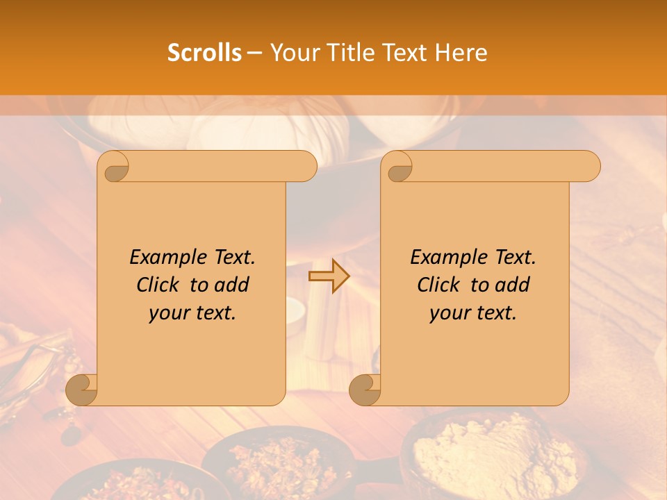 Candle Wellbeing Spa PowerPoint Template