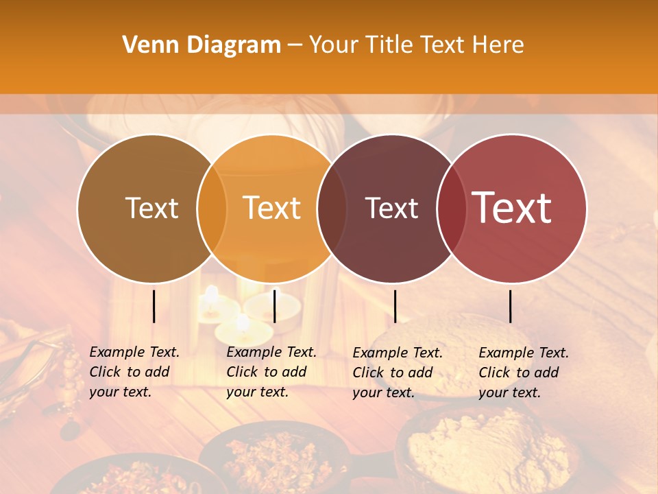 Candle Wellbeing Spa PowerPoint Template