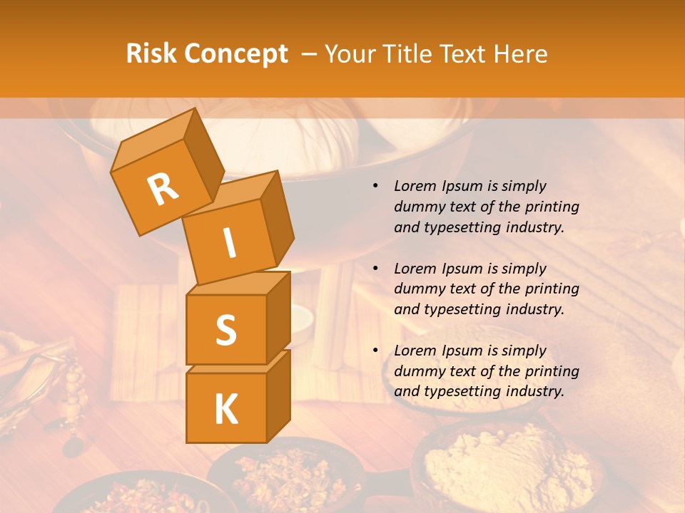 Candle Wellbeing Spa PowerPoint Template