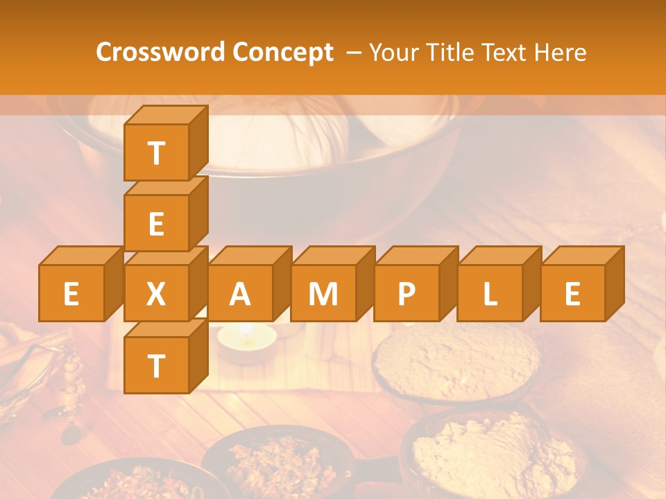 Candle Wellbeing Spa PowerPoint Template