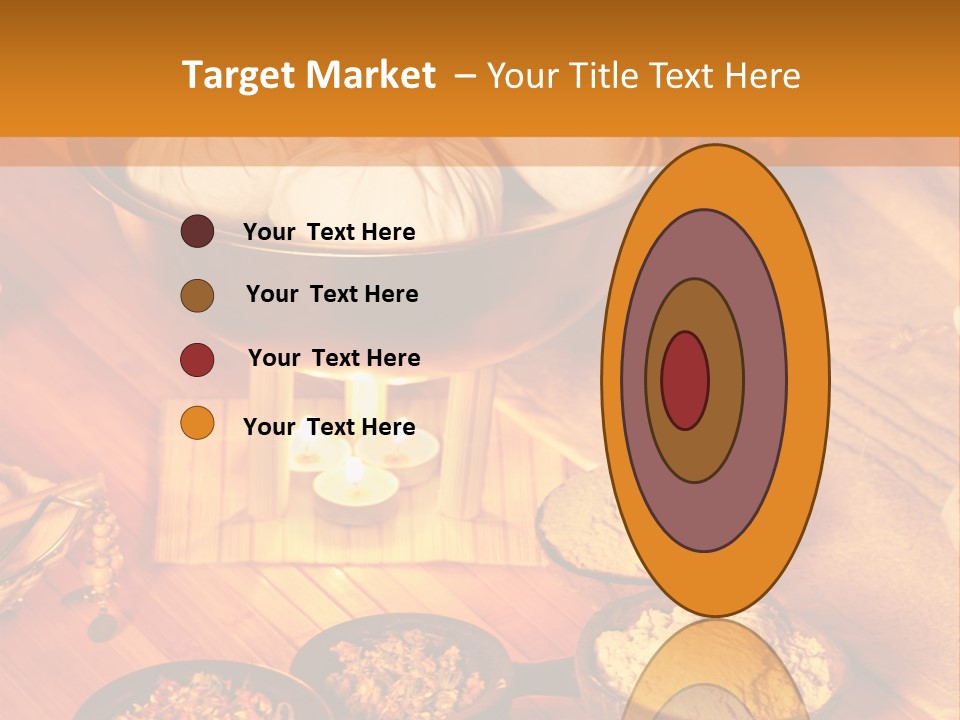 Candle Wellbeing Spa PowerPoint Template