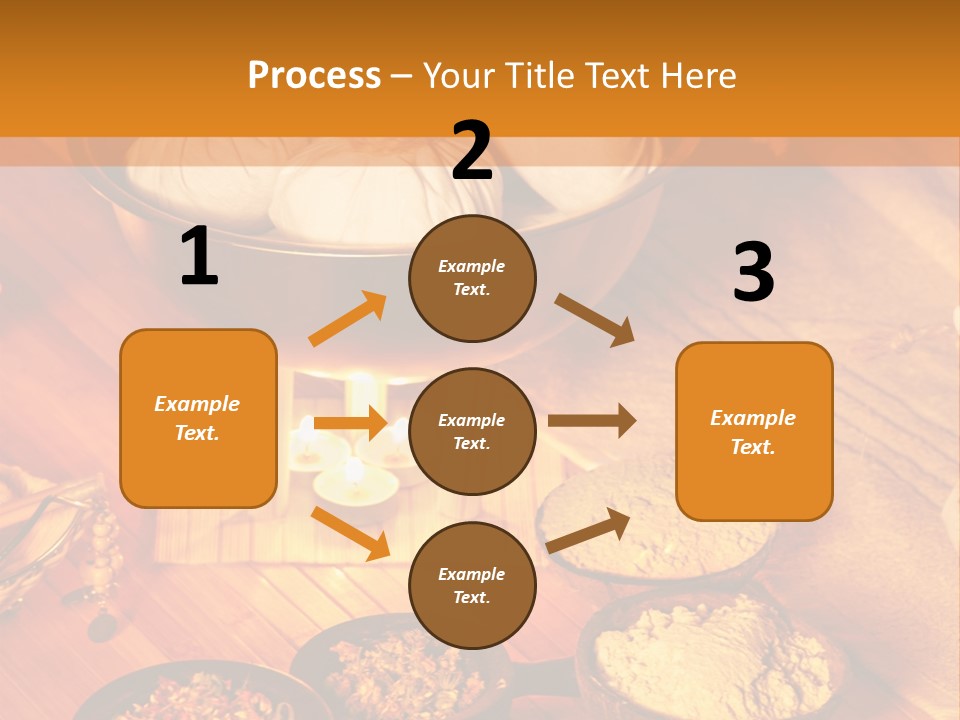 Candle Wellbeing Spa PowerPoint Template