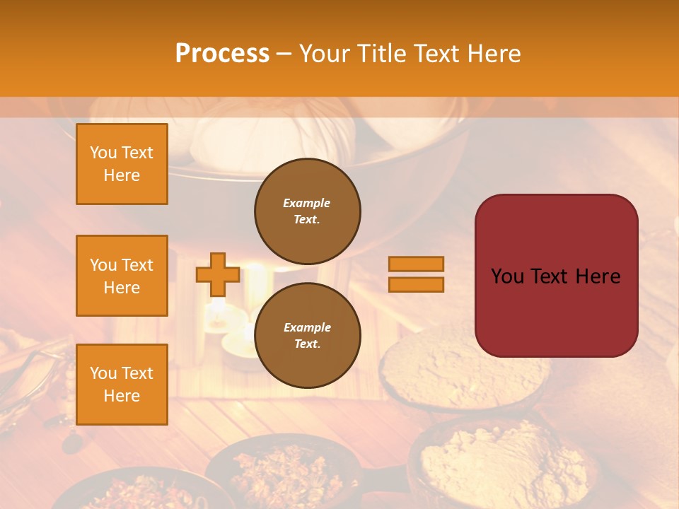 Candle Wellbeing Spa PowerPoint Template