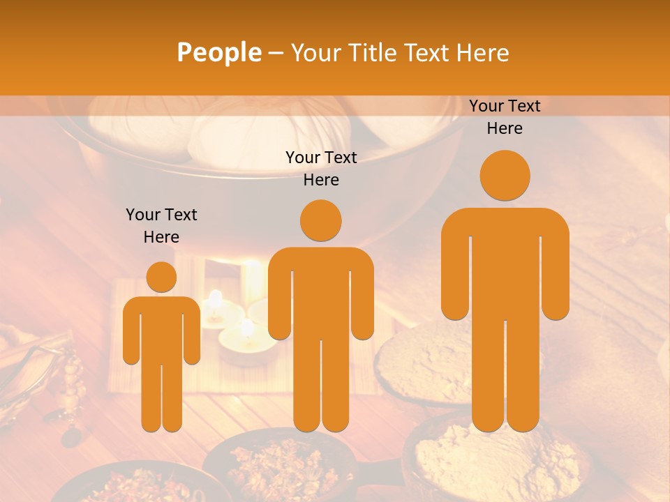 Candle Wellbeing Spa PowerPoint Template