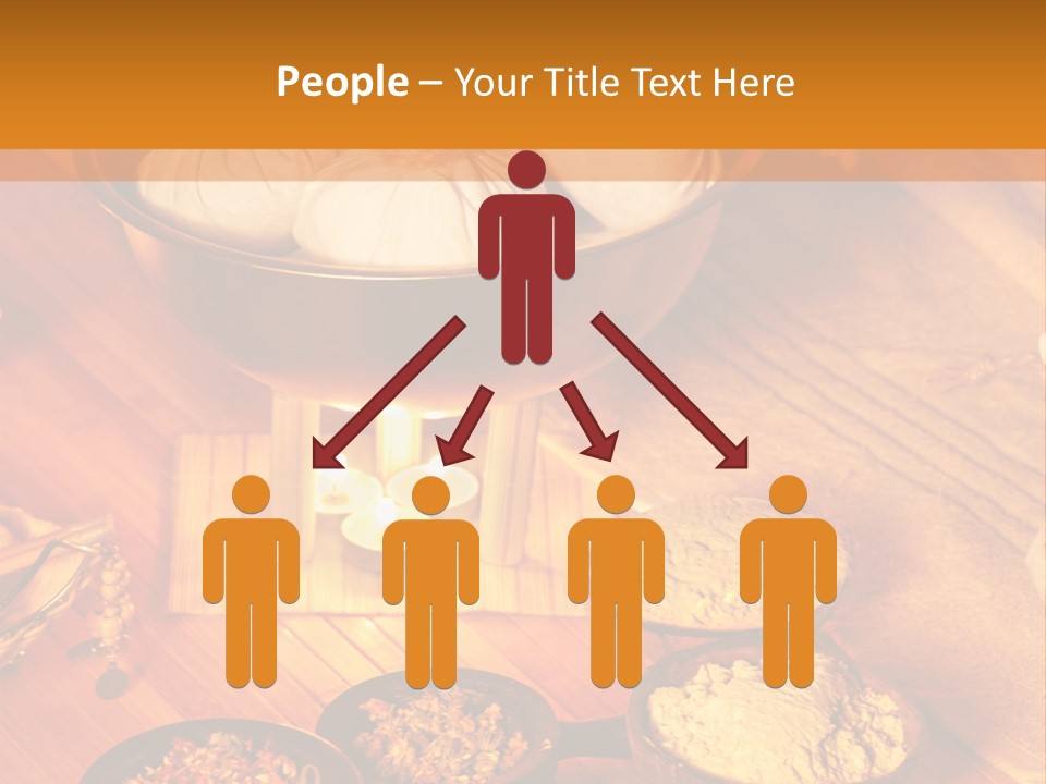 Candle Wellbeing Spa PowerPoint Template