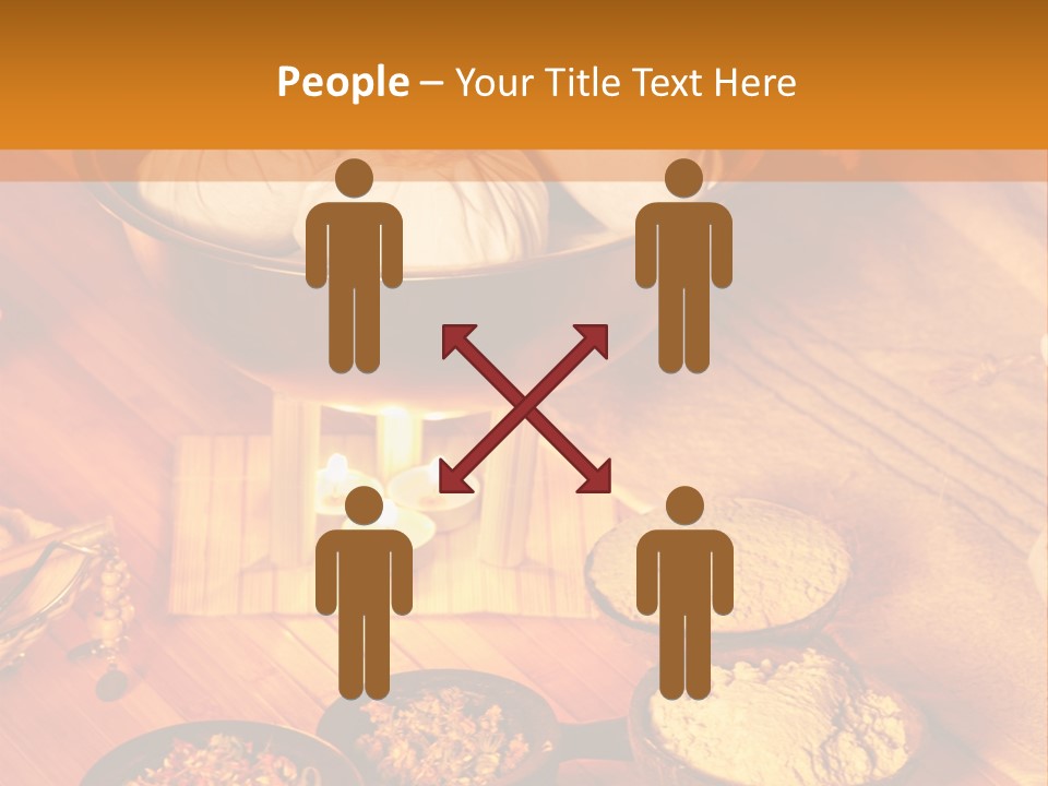 Candle Wellbeing Spa PowerPoint Template