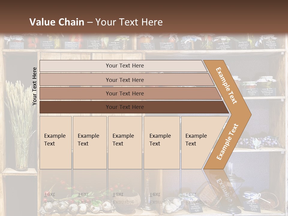 Sweet Kitchen Cabinet PowerPoint Template