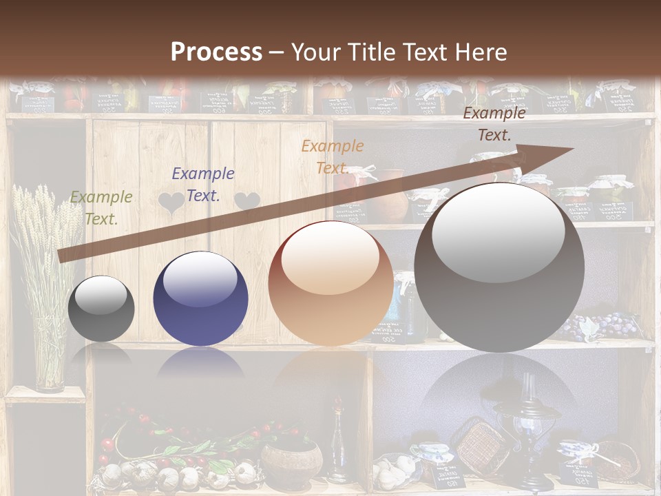 Sweet Kitchen Cabinet PowerPoint Template