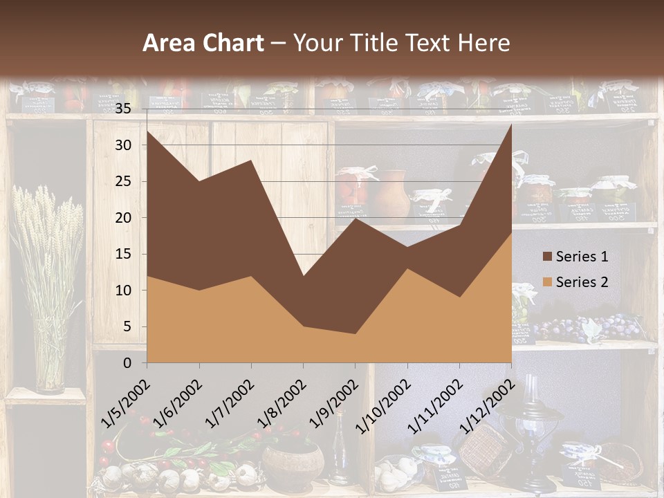 Sweet Kitchen Cabinet PowerPoint Template