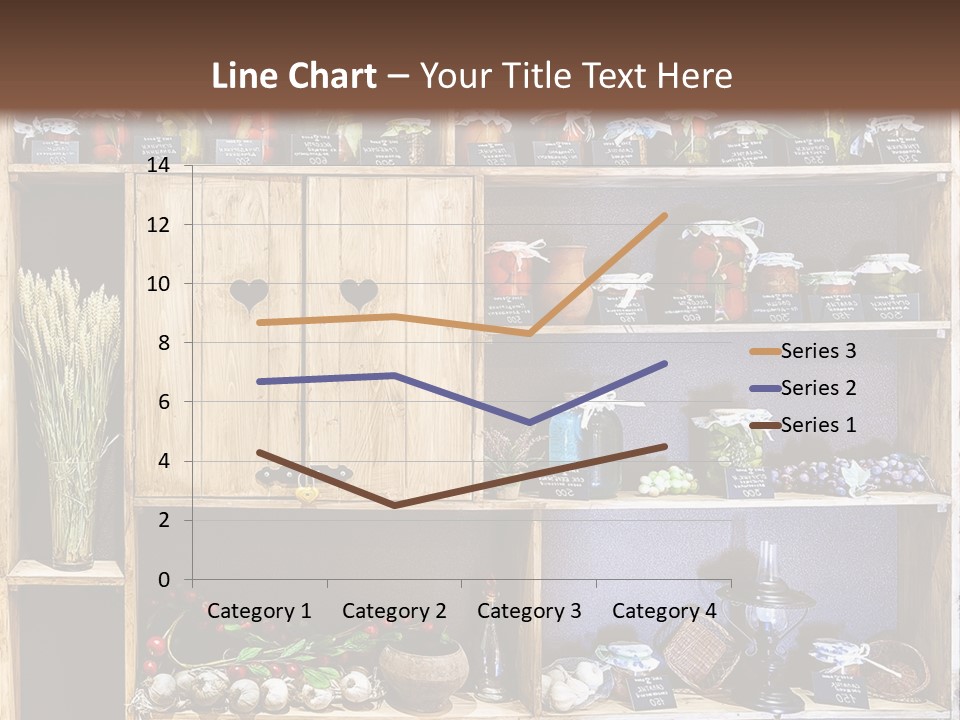 Sweet Kitchen Cabinet PowerPoint Template