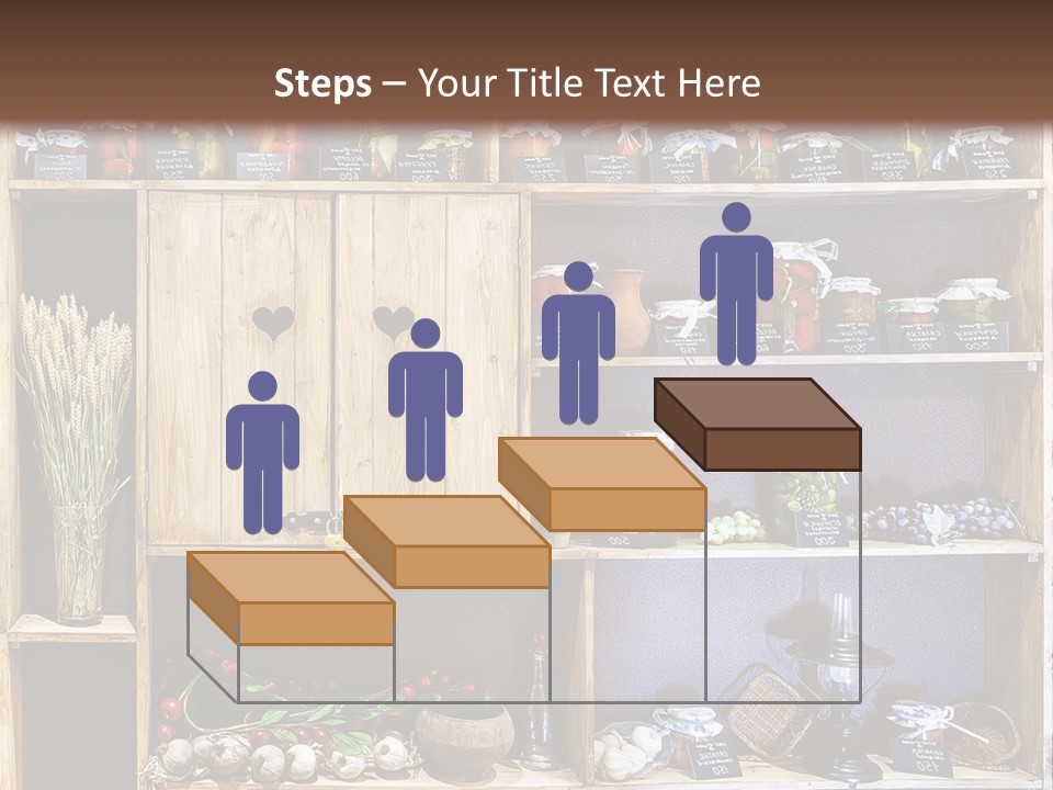 Sweet Kitchen Cabinet PowerPoint Template