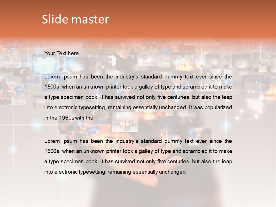 Leader Economy Professional PowerPoint Template