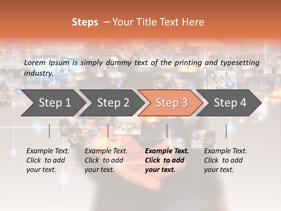 Leader Economy Professional PowerPoint Template