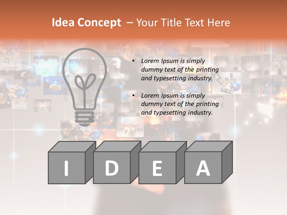 Leader Economy Professional PowerPoint Template