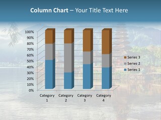 Sky Bratan Lake PowerPoint Template