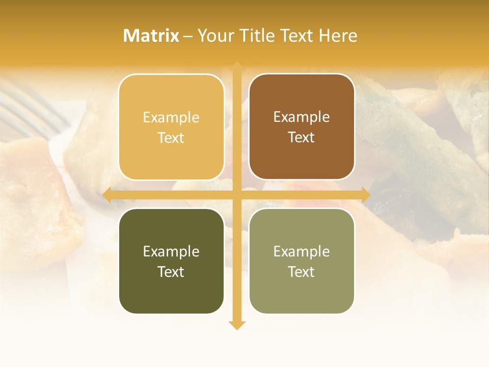 Breakfast Vegetarian Gastronomy PowerPoint Template