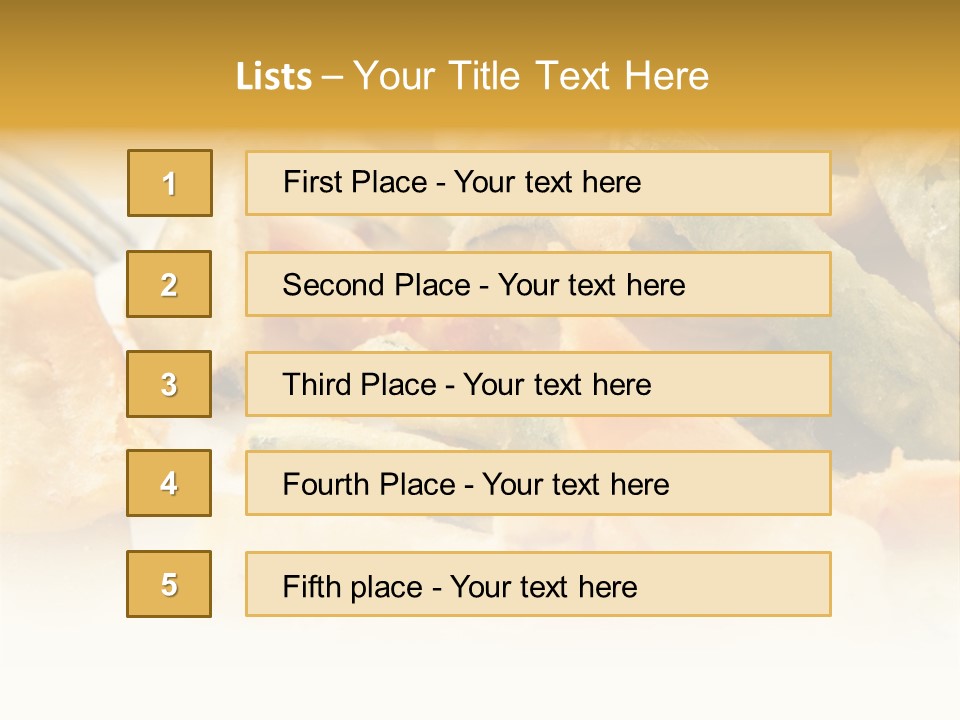 Breakfast Vegetarian Gastronomy PowerPoint Template