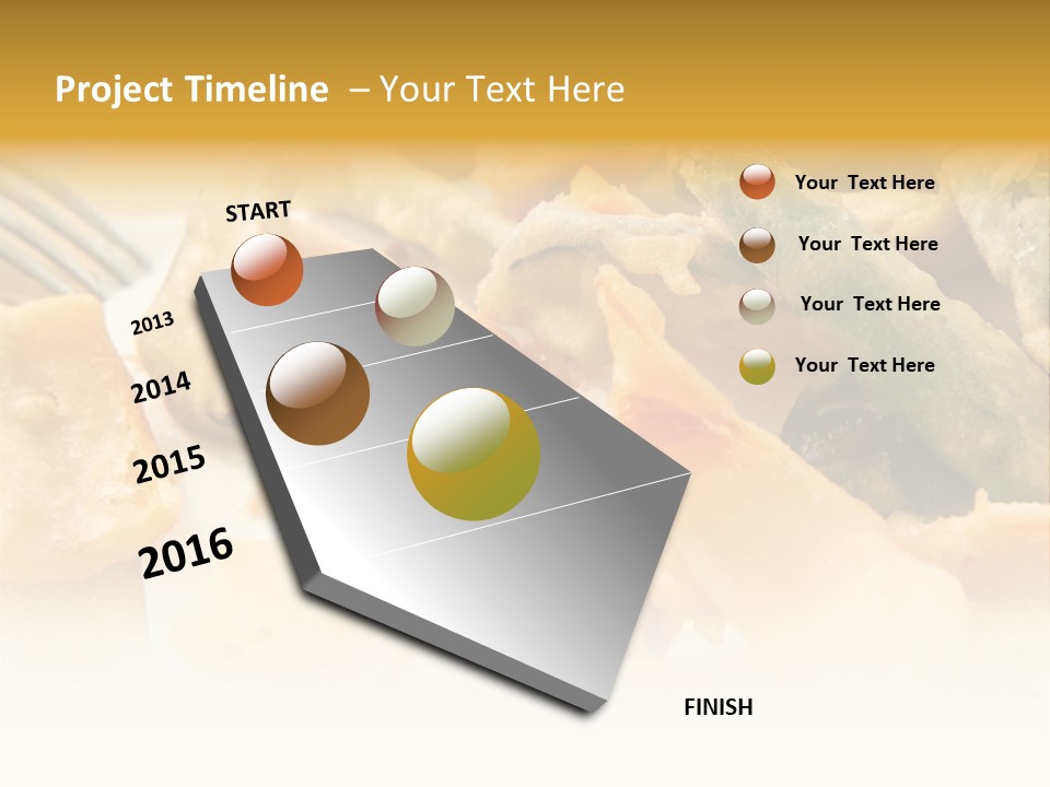 Breakfast Vegetarian Gastronomy PowerPoint Template