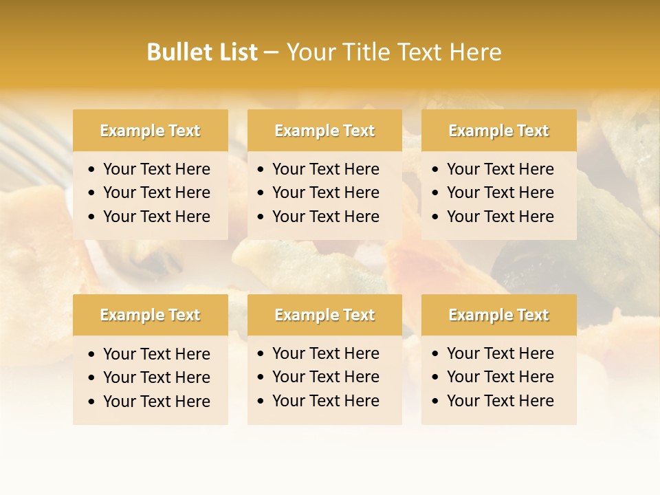 Breakfast Vegetarian Gastronomy PowerPoint Template