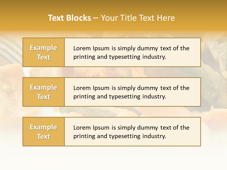 Breakfast Vegetarian Gastronomy PowerPoint Template